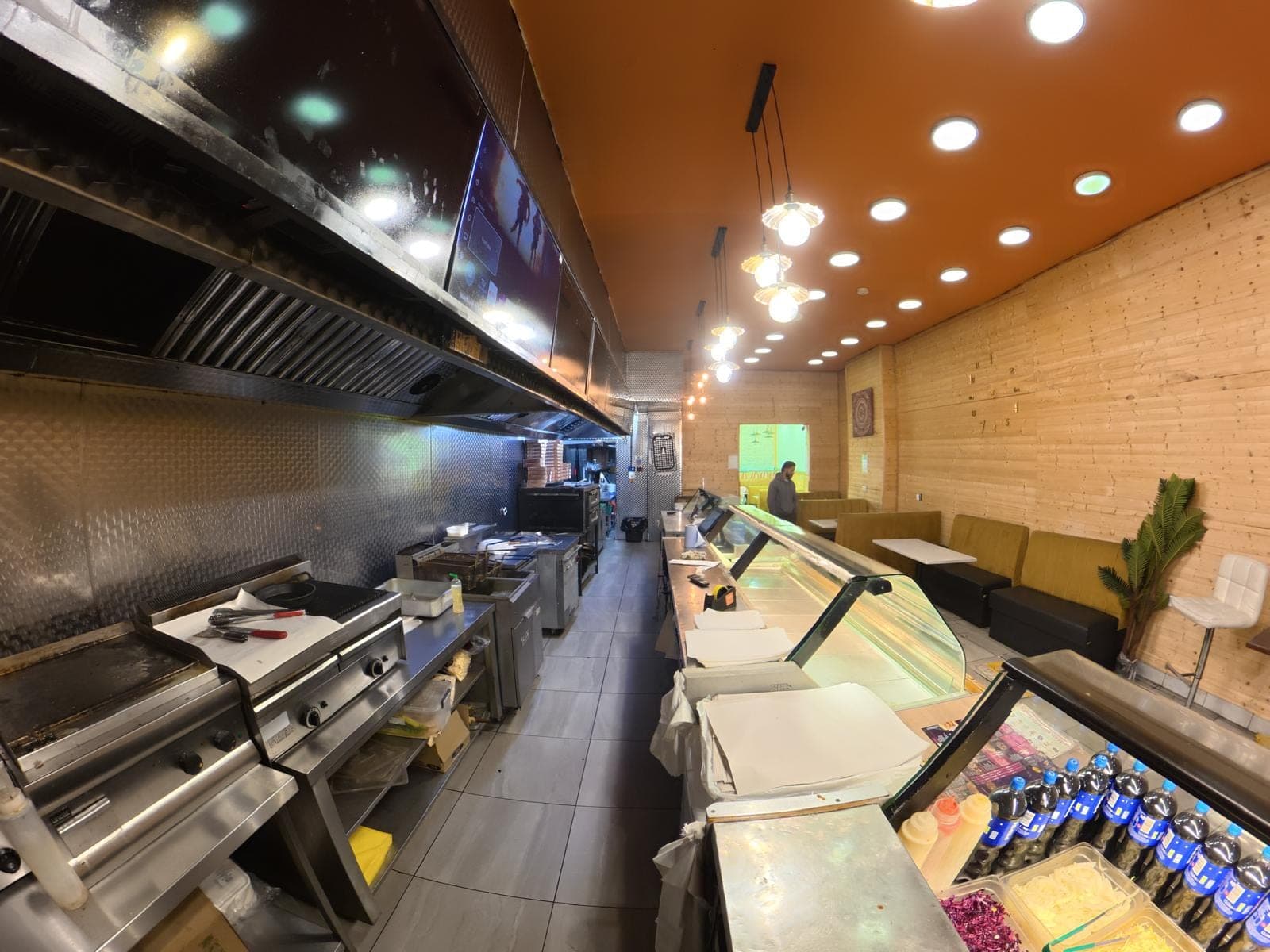 Burger & Shawarma Shop for Sale in Stoke-on-Trent, Henley – Interior photo