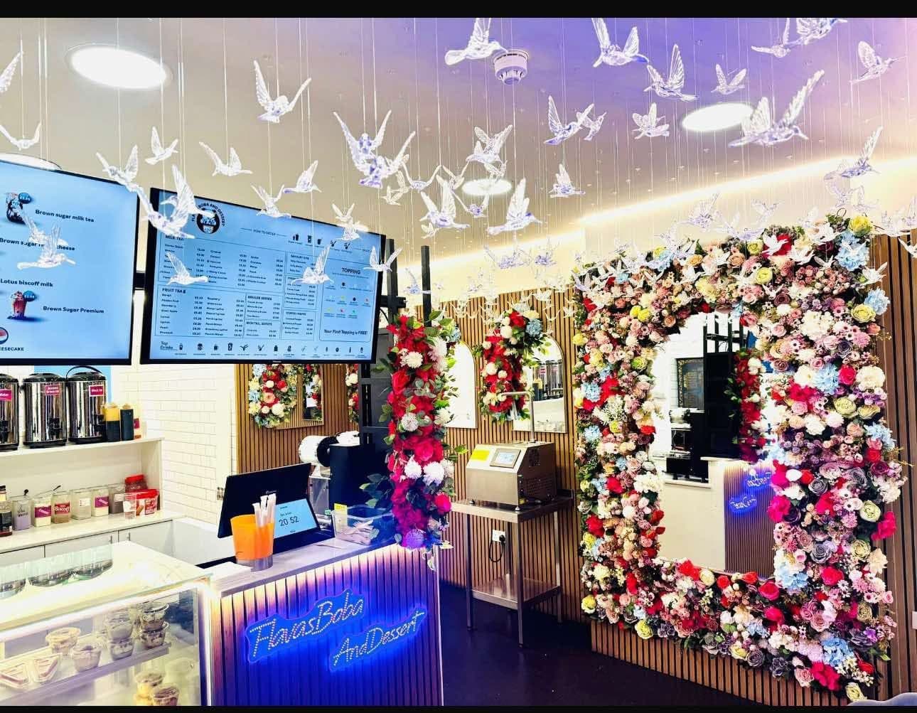 Flavas Boba – Bubble Tea Shop for Sale in Bow, East London – Interior photo